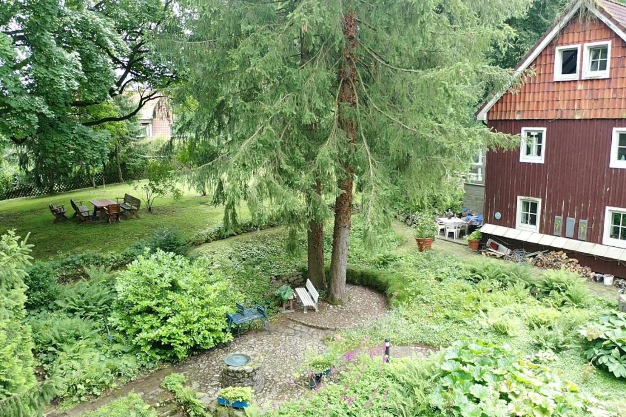 Liebevoll Eingerichtetes Ferienhaus Mit Grossem Garten Clausthal-Zellerfeld Dış mekan fotoğraf