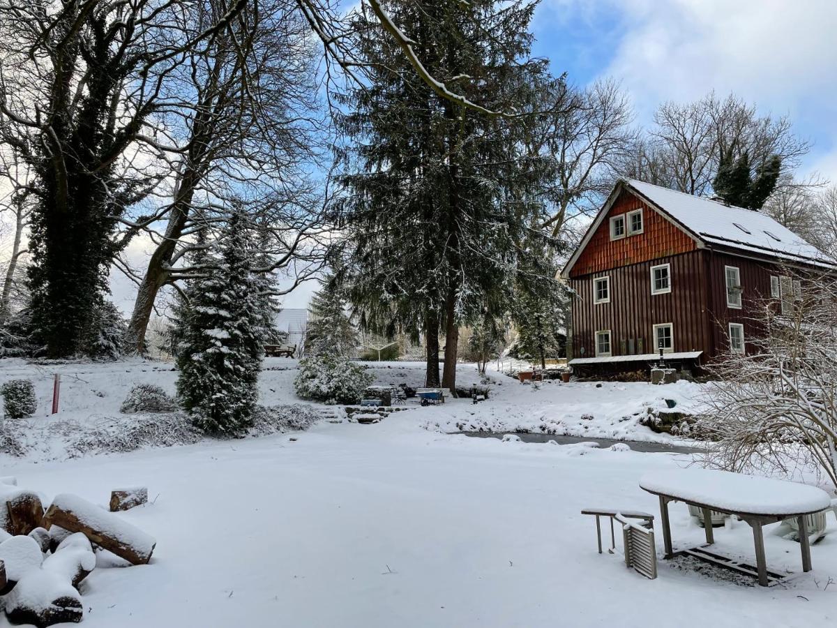 Liebevoll Eingerichtetes Ferienhaus Mit Grossem Garten Clausthal-Zellerfeld Dış mekan fotoğraf
